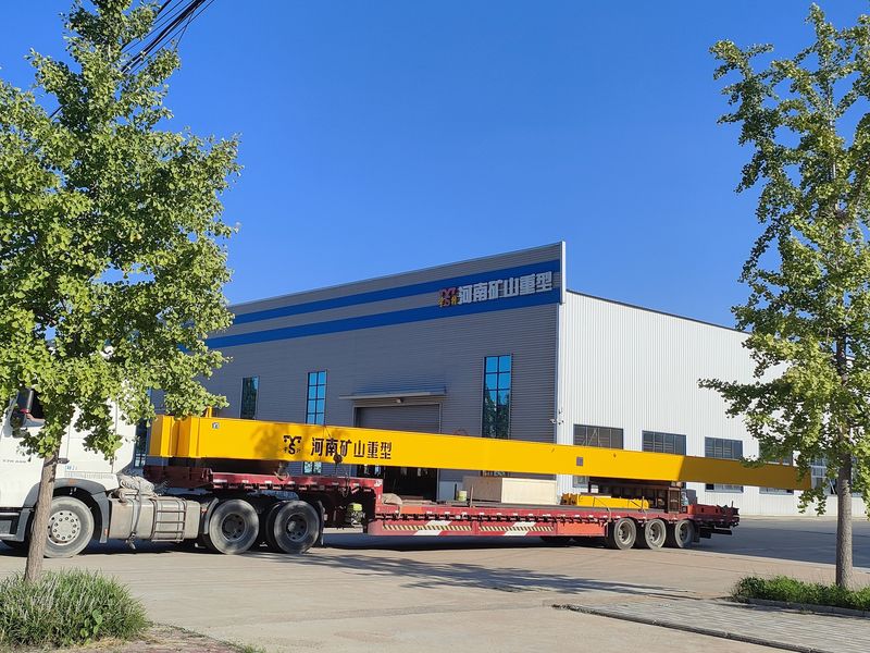 株洲某工程服務(wù)公司，選用我公司歐式雙梁起重機